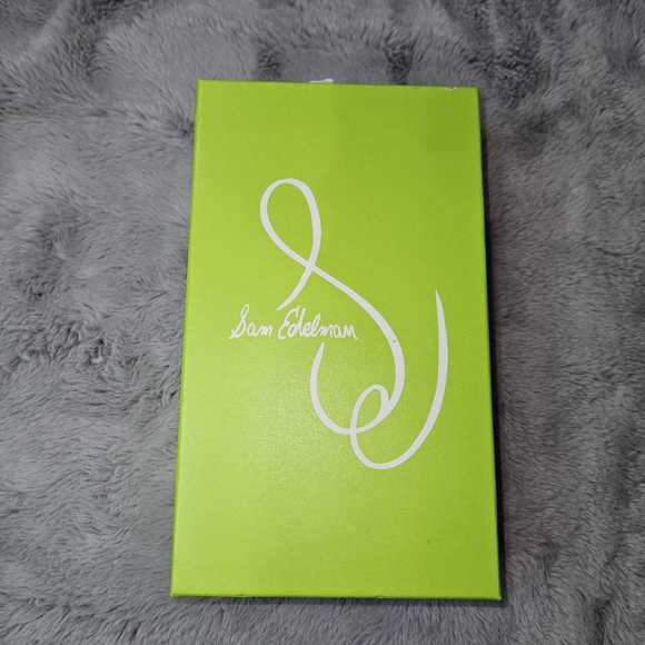 NEW! Sam Edelman Sandals Women's Size 7 Brown Leather Gigi Flats Boho NIB - Picture 10 of 13